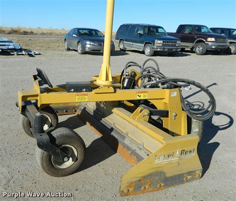 skid steer laser box blade for sale|skid steer laser grader.